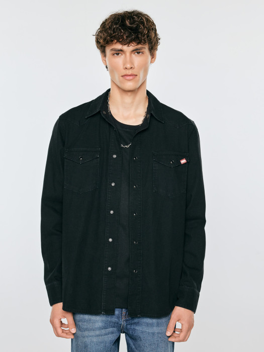 Pánska džínsová košeľa WESTERN SHIRT 923